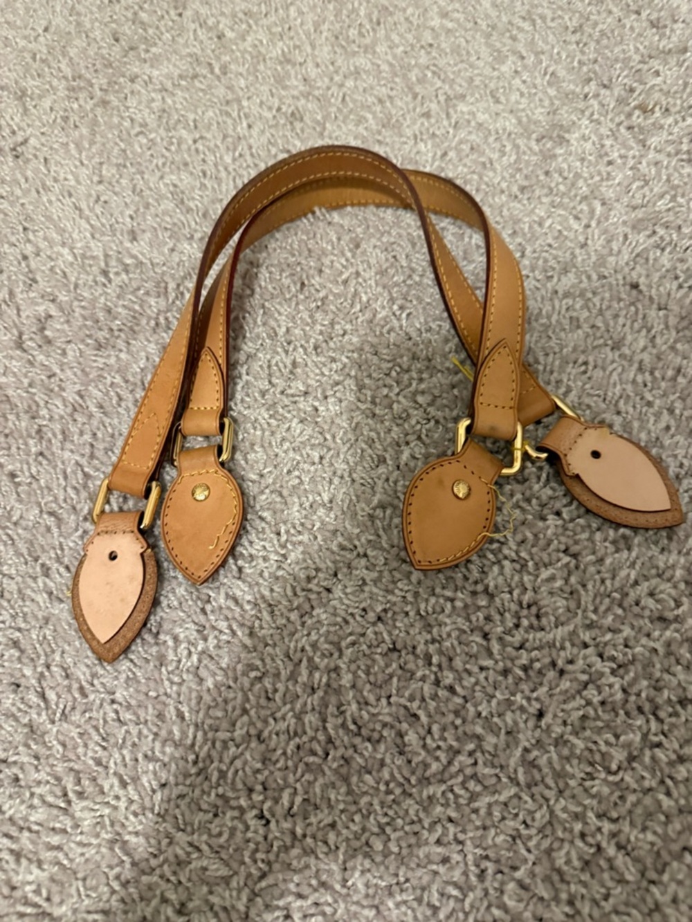 Louis Vuitton Palermo - Replacement Bag Straps H16